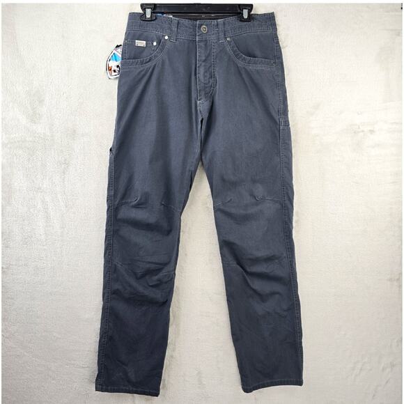 Kuhl Revolvr Pants Men's 30x32 Gray Vintage Patina Dye Outdoor Hiking NWT
